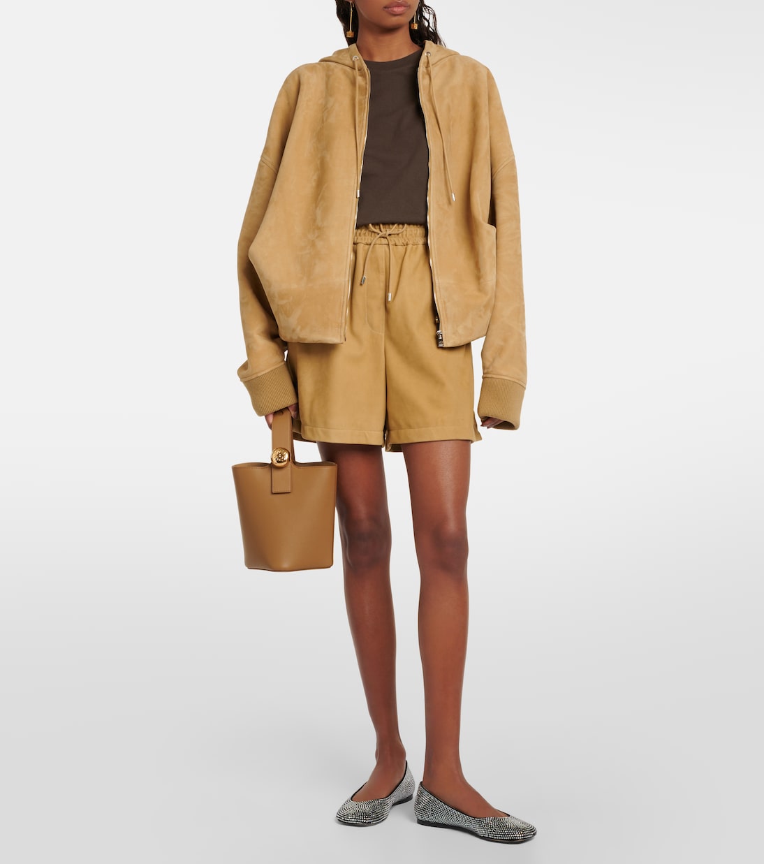 Sac seau Pebble Mini en cuir | Loewe