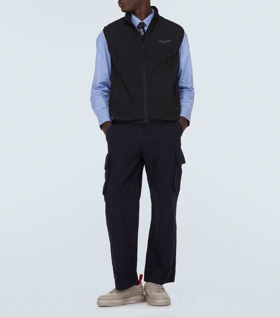 Sneakers Astroloubi aus Leder und Veloursleder | Christian Louboutin