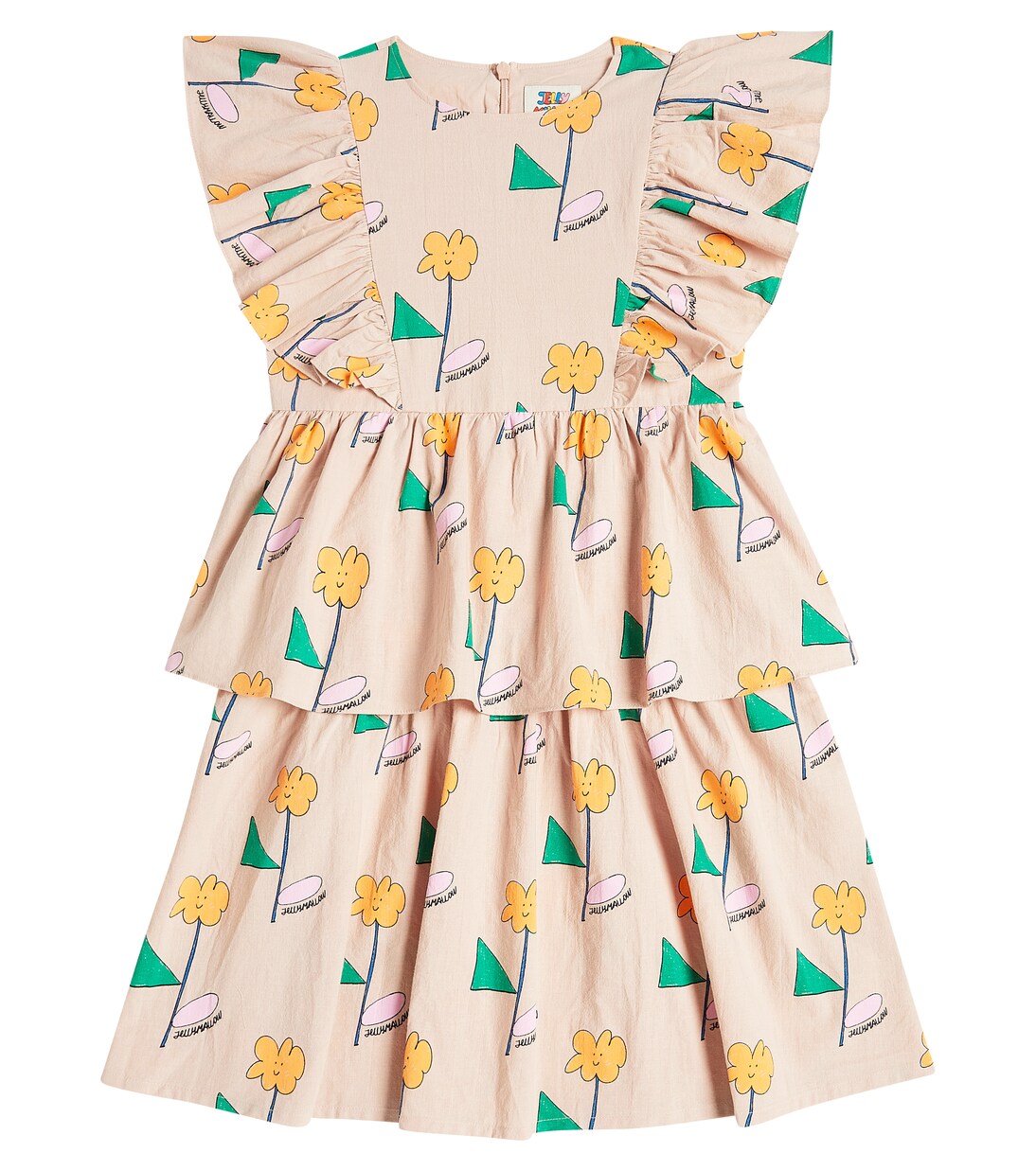 Printed cotton dress | Jellymallow