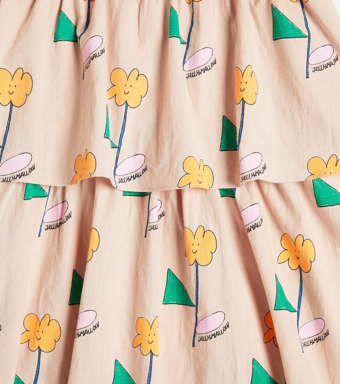 Printed cotton dress | Jellymallow