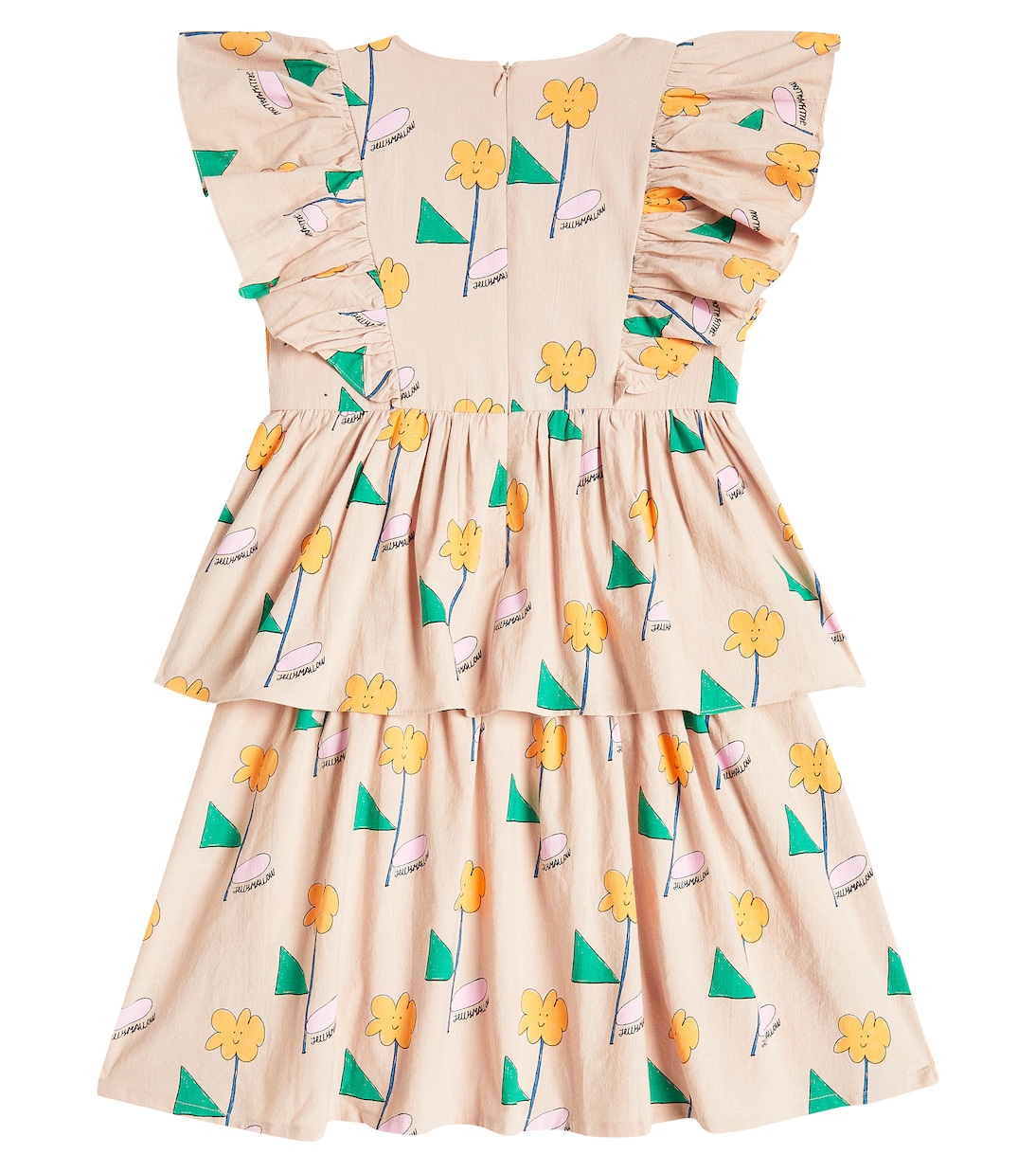 Printed cotton dress | Jellymallow