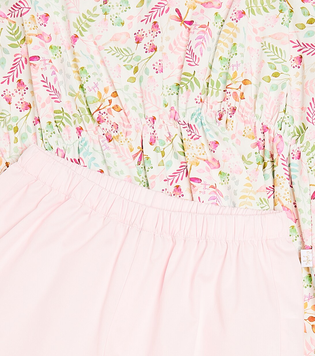 Ensemble chemise et short en coton | Il Gufo