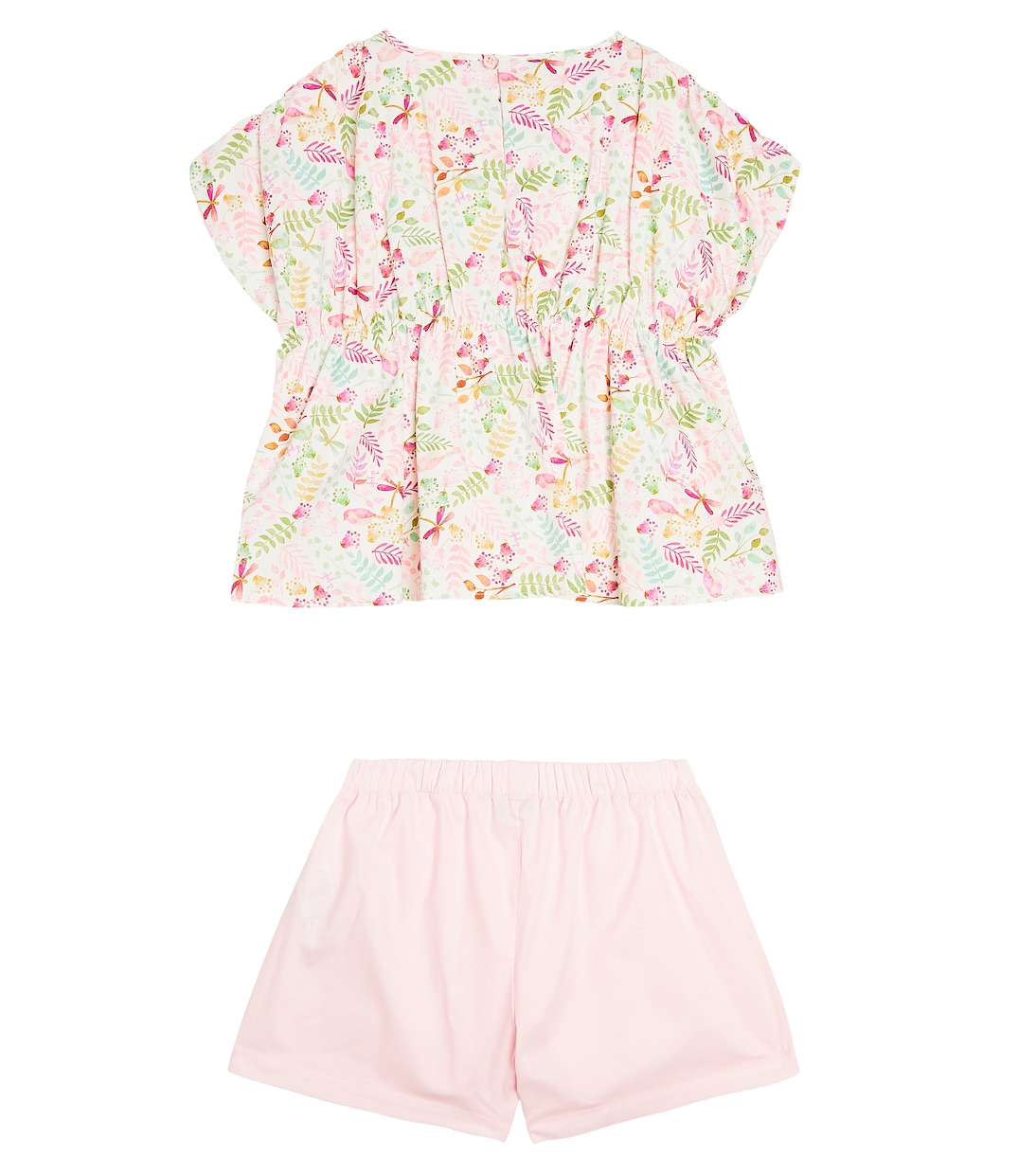 Ensemble chemise et short en coton | Il Gufo