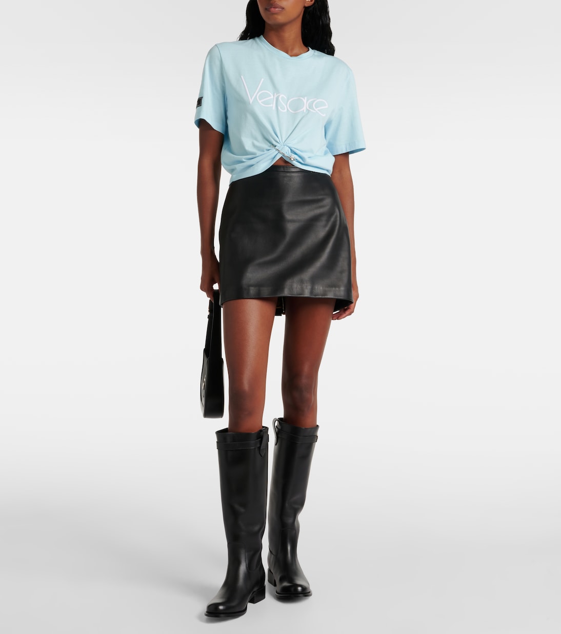 Botas altas Medusa '95 de piel | Versace