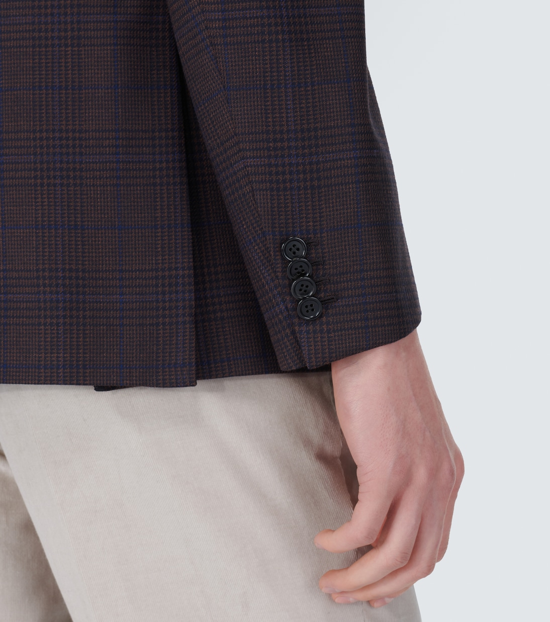 Blazer de lana a cuadros Príncipe de Gales | Brioni