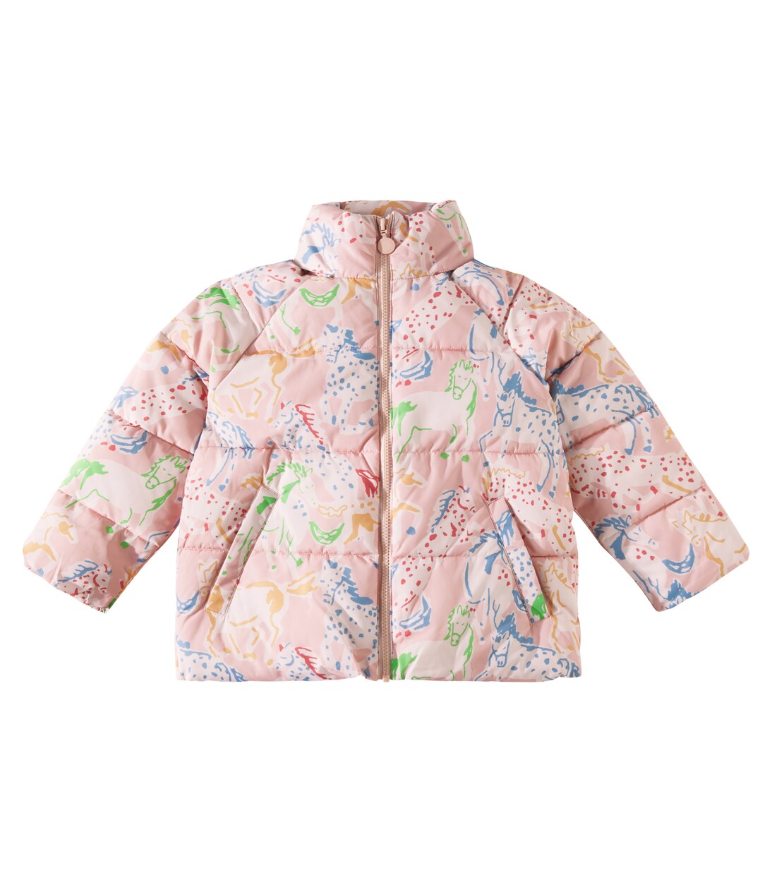 Printed puffer jacket | Stella McCartney Kids
