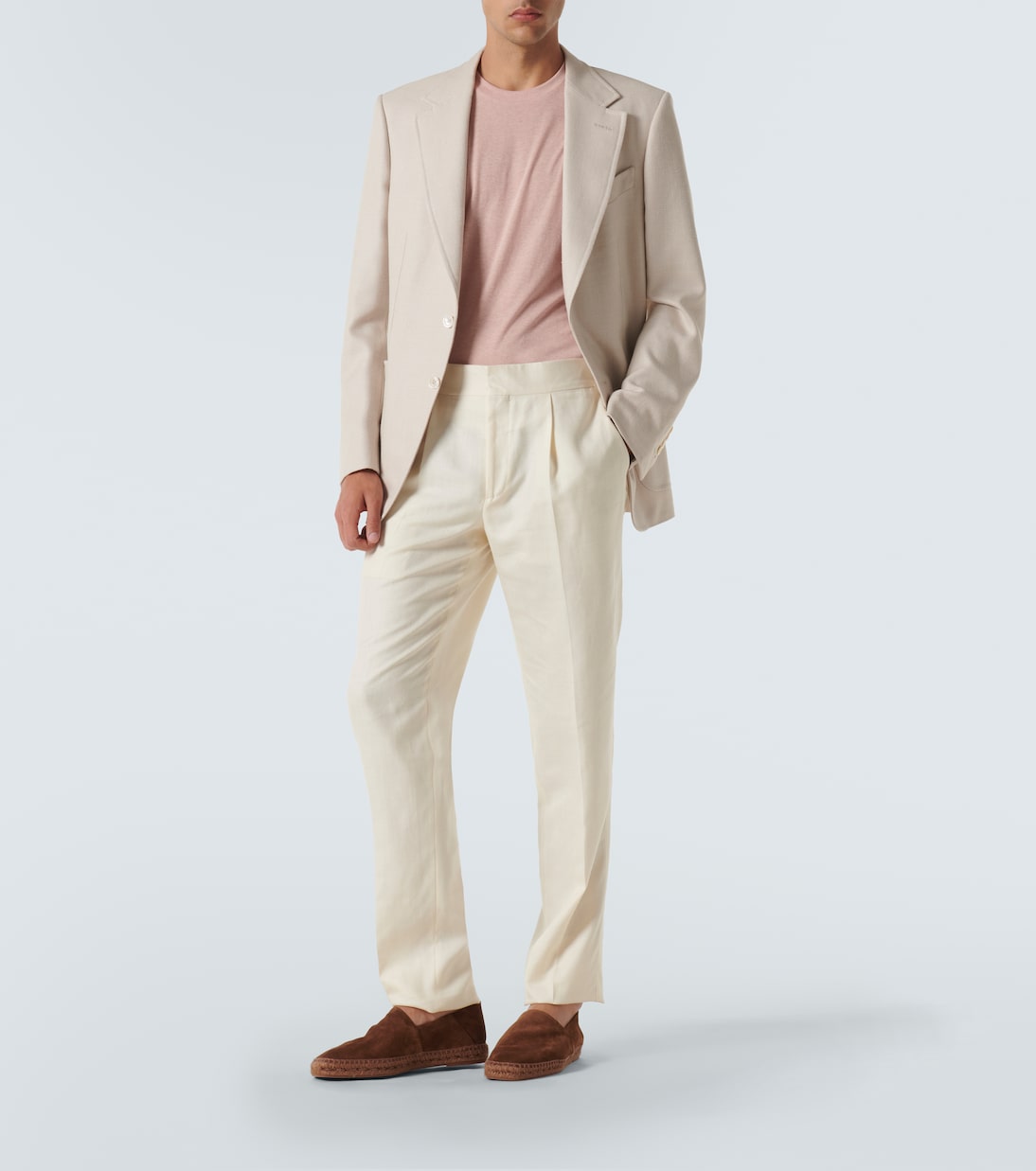 Espadrilles Barnes aus Veloursleder | Tom Ford