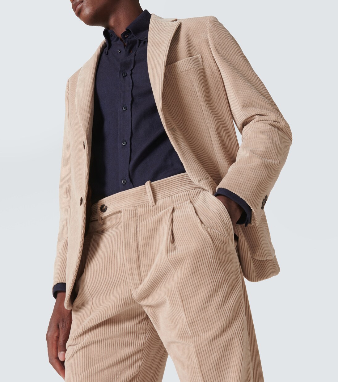 Cotton corduroy blazer | Slowear