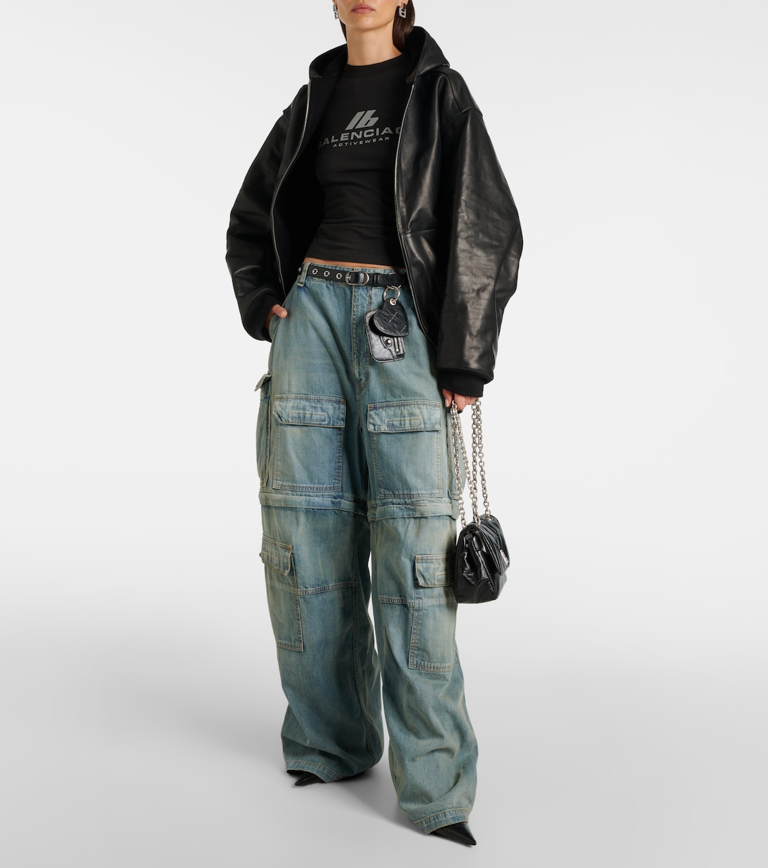 T-shirt in jersey di misto cotone | Balenciaga