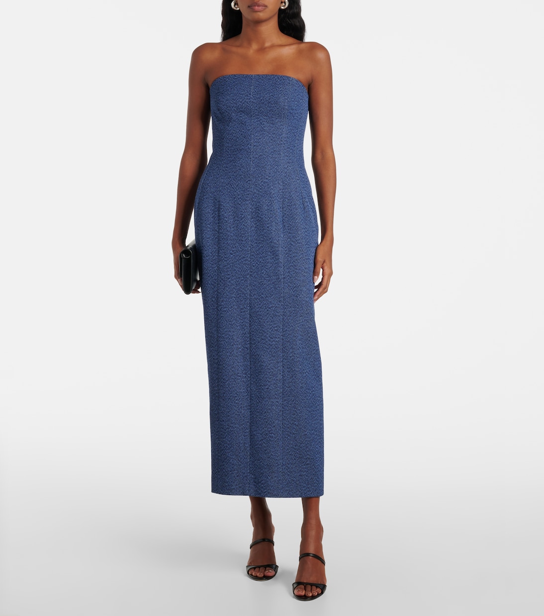 Midikleid Alba aus Denim | Tove