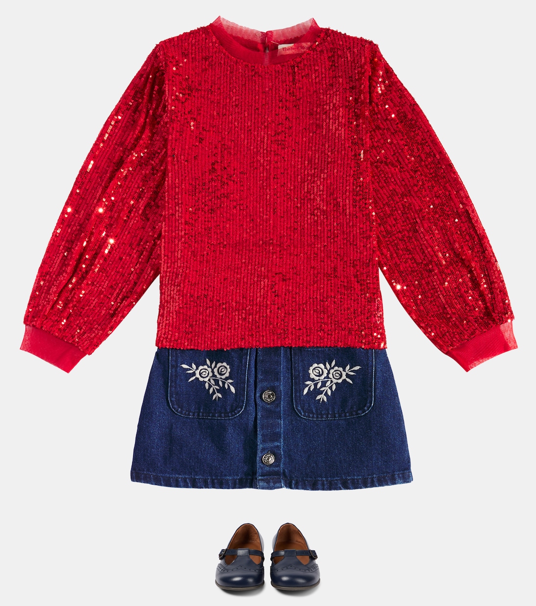 Bestickter Jeansrock Danubio | The New Society