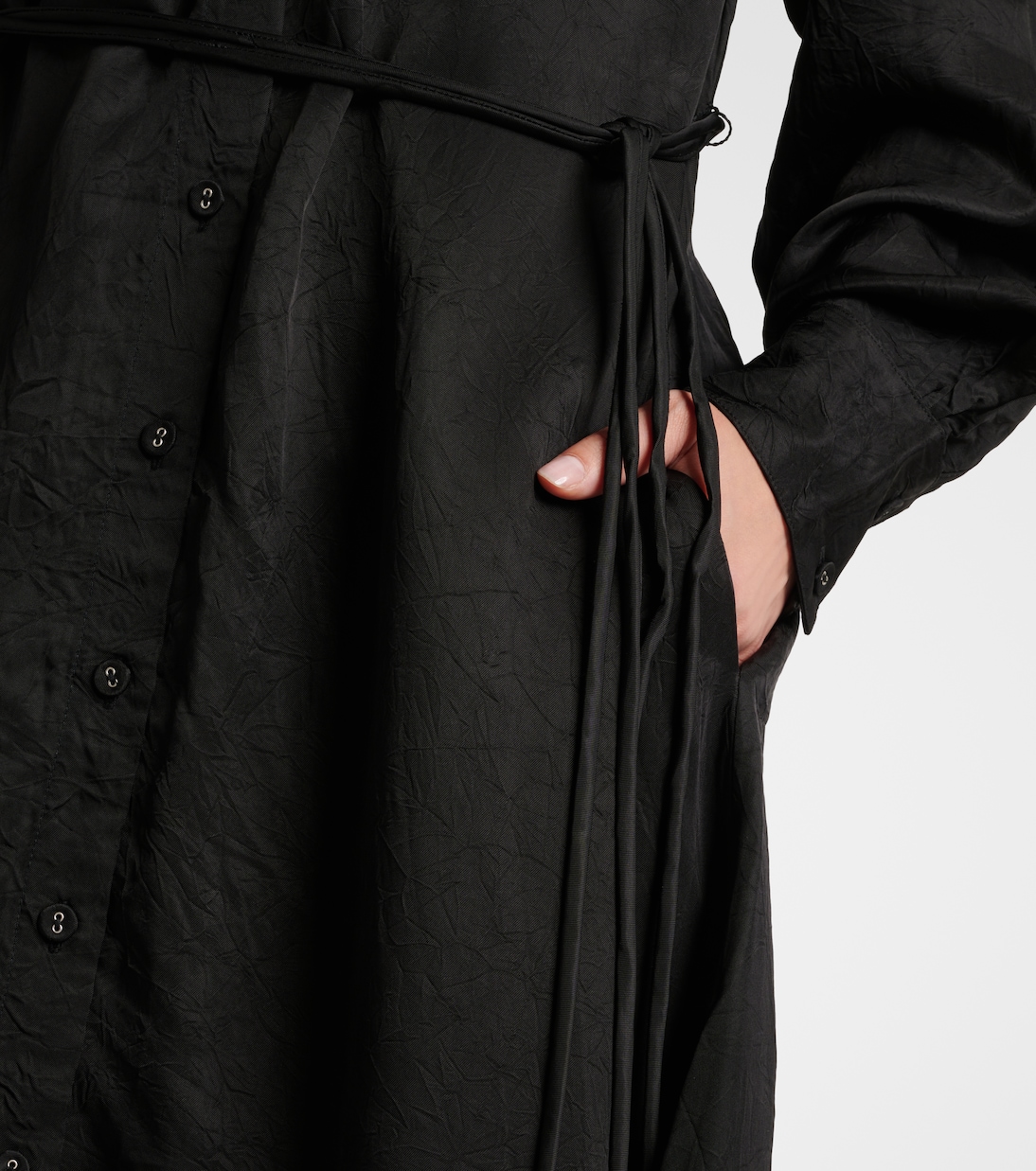 Robe chemise White Label Nelson en coton | Proenza Schouler