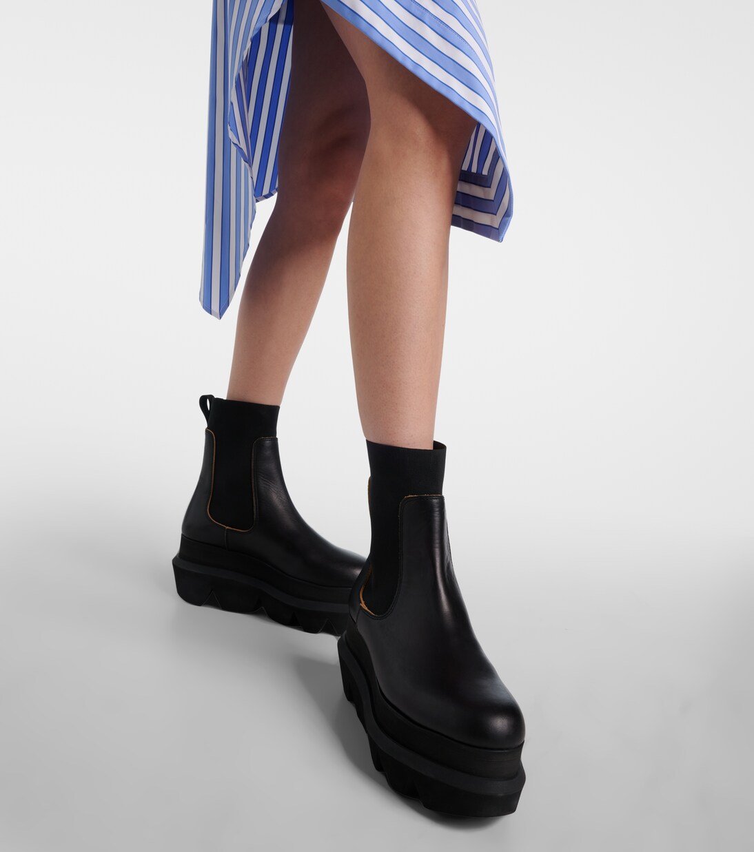 Chelsea Boots aus Leder | Sacai