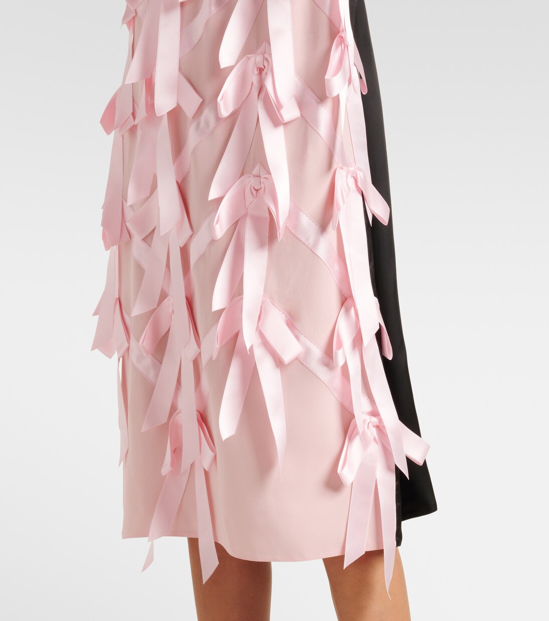 Ribbon midi dress | Prada