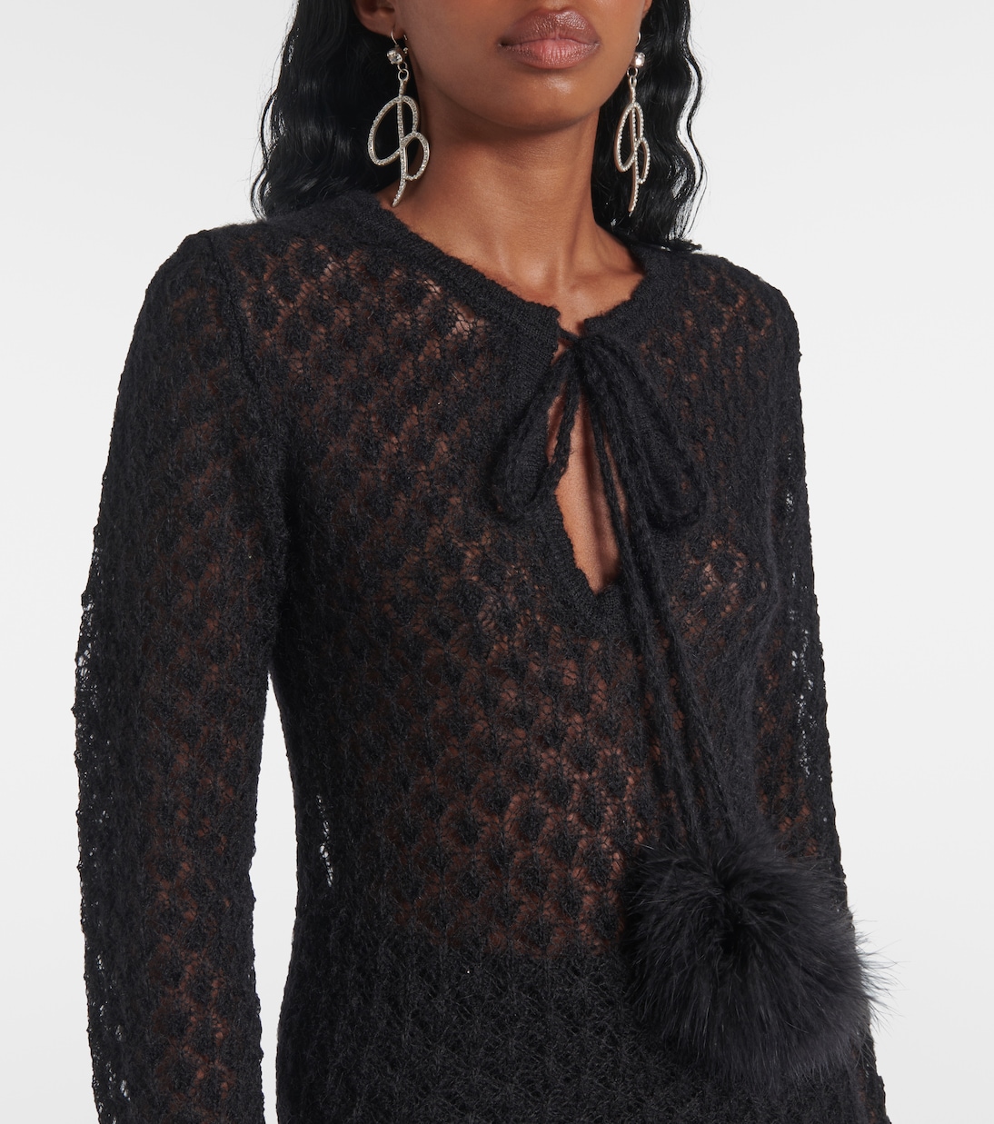 Top aus Häkelstrick | Blumarine