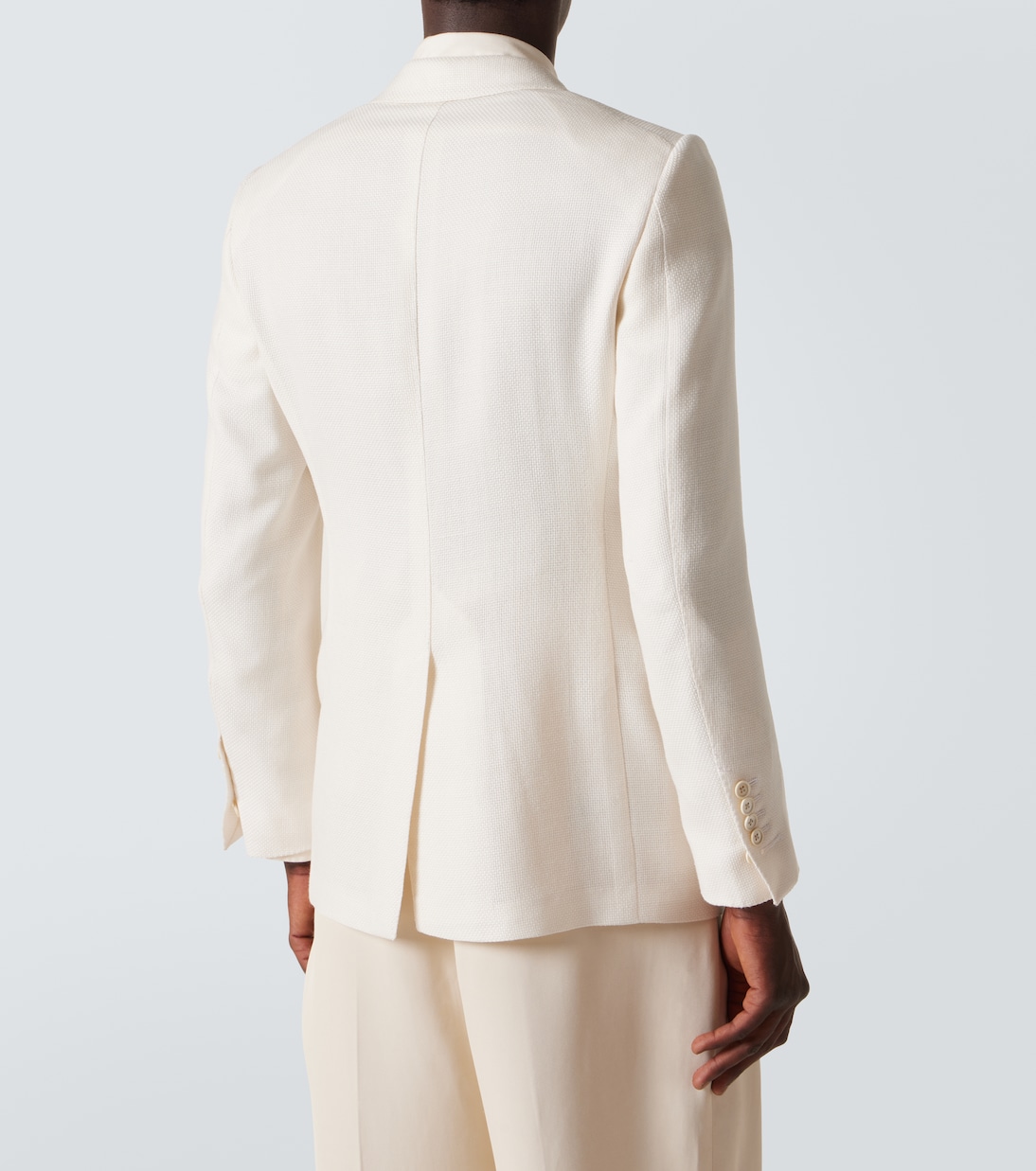 Shelton wool, silk, and linen blazer | Tom Ford