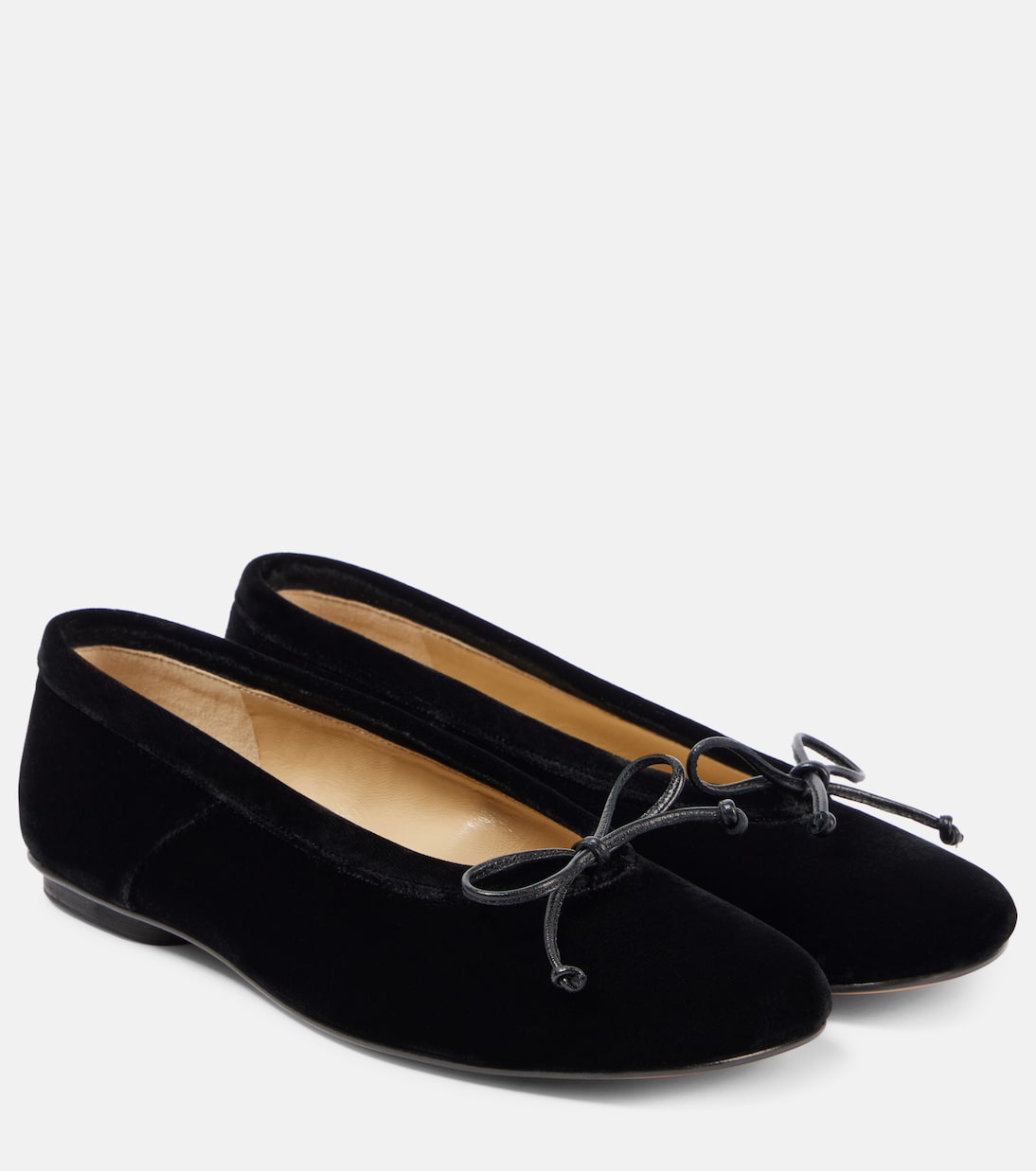Mica velvet ballet flats | Le Monde Béryl
