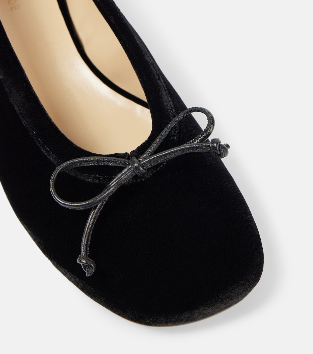 Mica velvet ballet flats | Le Monde Béryl