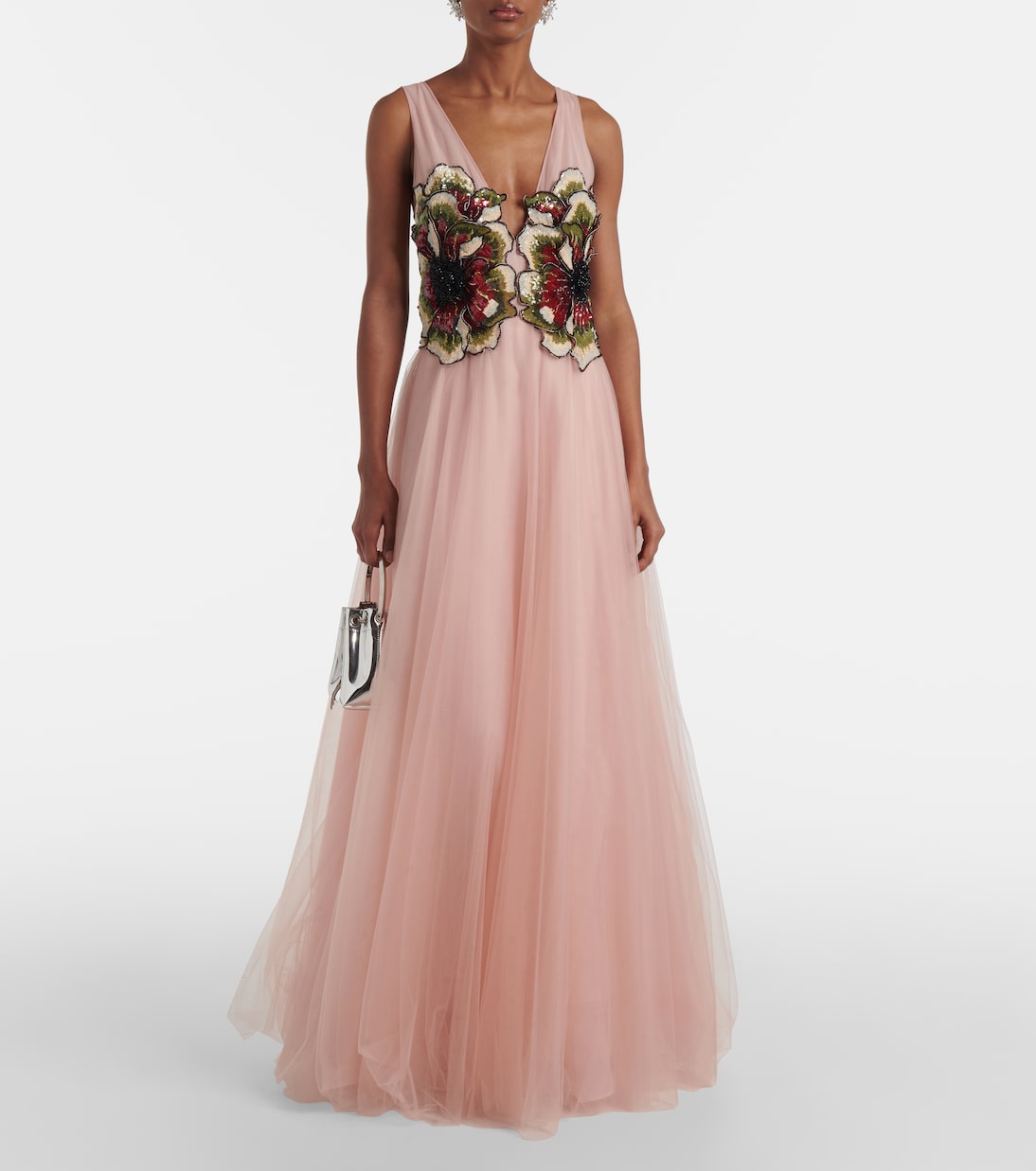 Arion sequined tulle gown | Costarellos