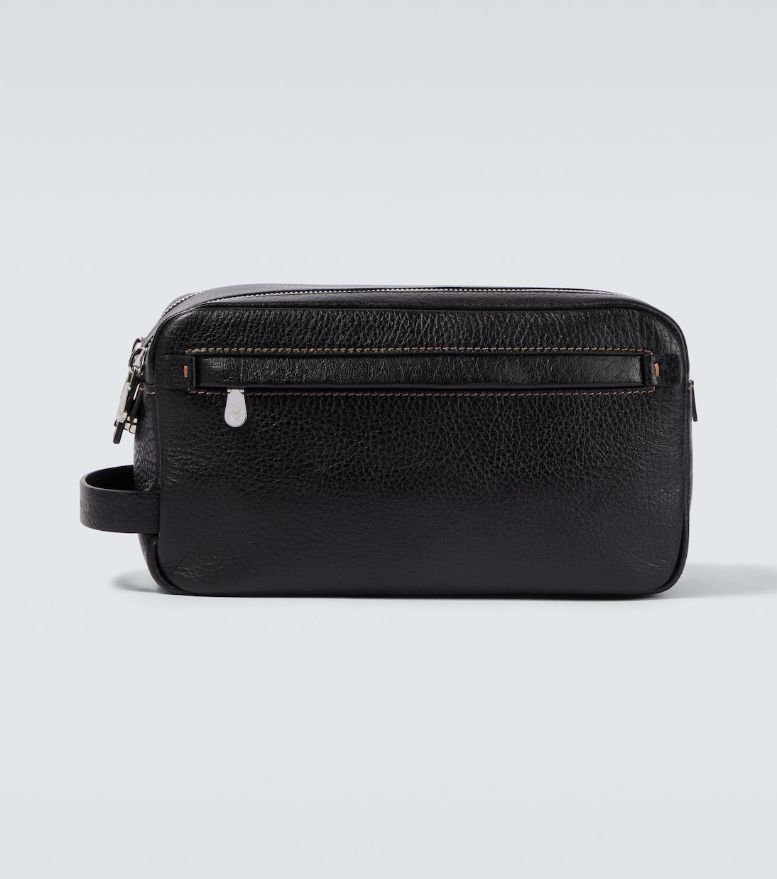 Leather toiletry bag | Brunello Cucinelli