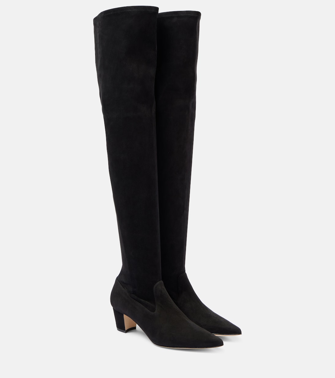 Lupasca 55 suede over-the-knee boots | Manolo Blahnik