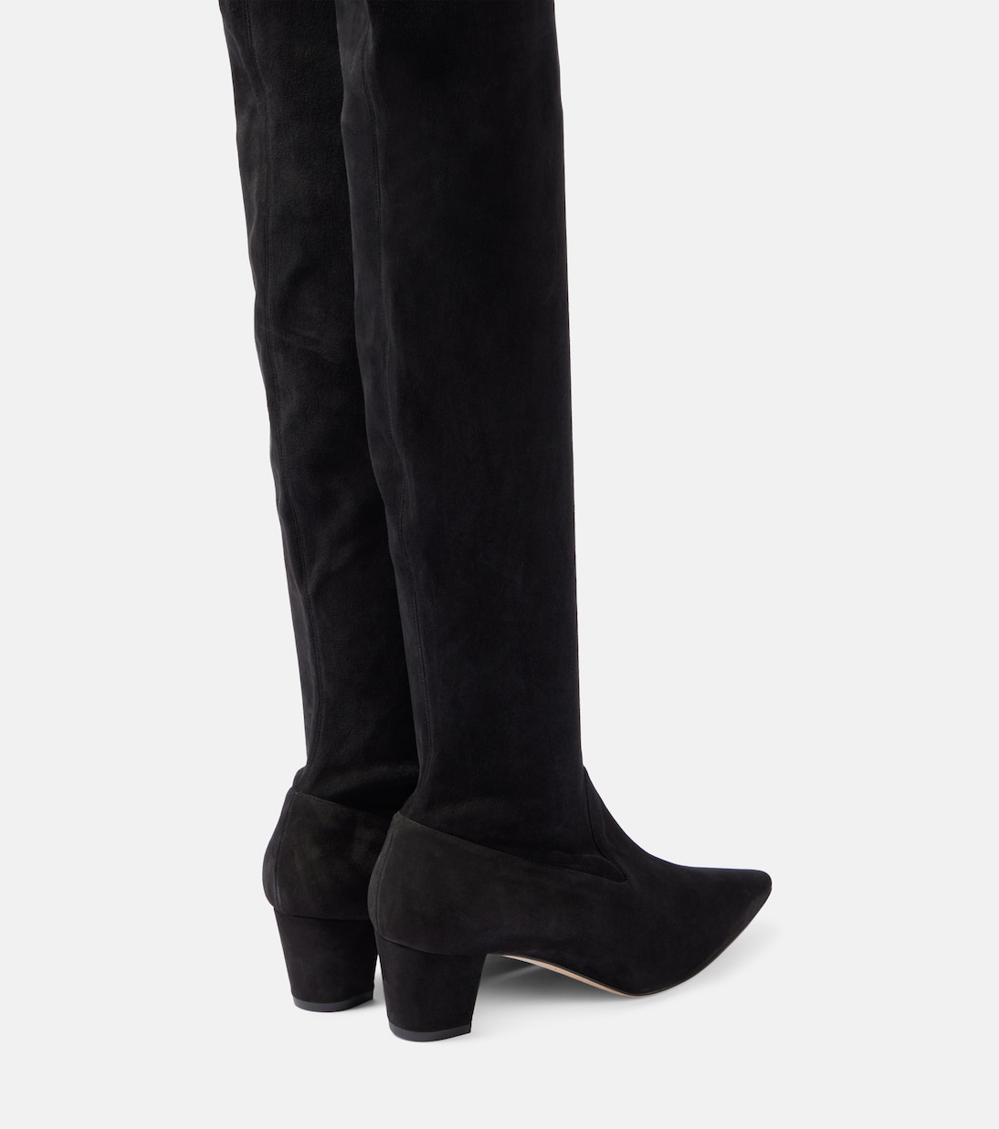 Lupasca 55 suede over-the-knee boots | Manolo Blahnik