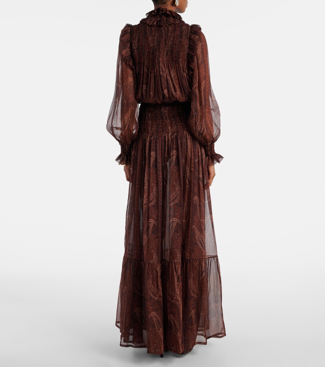 Silk gown | Saint Laurent