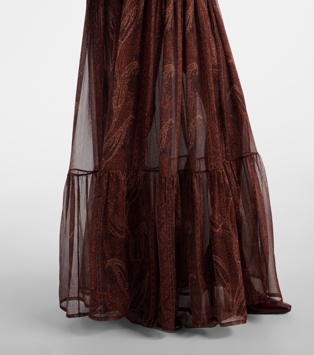 Silk gown | Saint Laurent