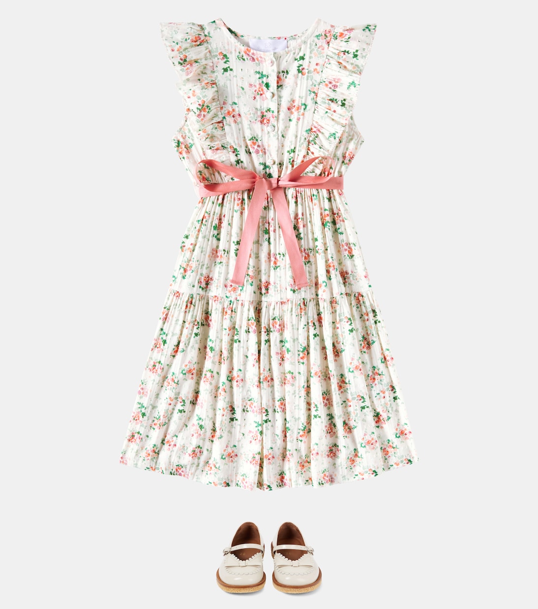 Bella floral cotton dress | C'era Una Volta