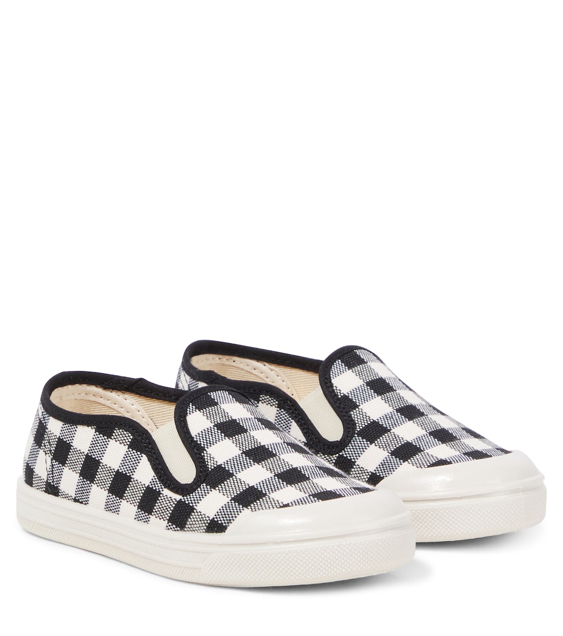 Gingham slip-on shoes | PèPè