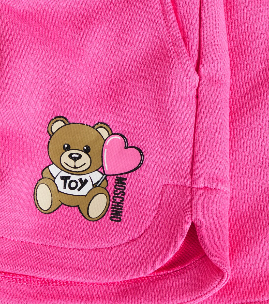 Teddy Bear cotton shorts | Moschino Kids