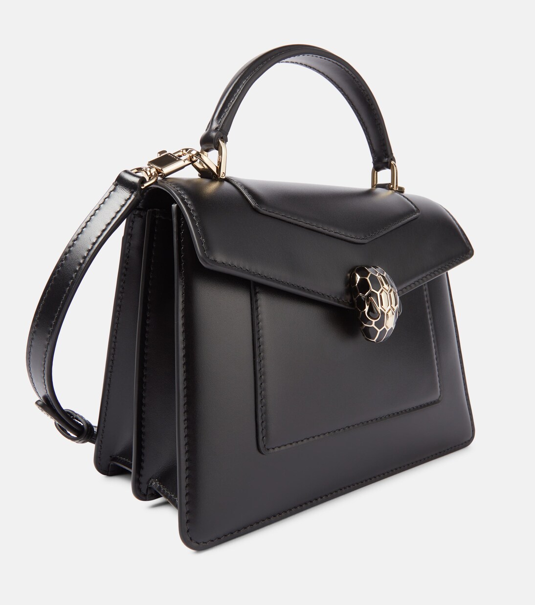 Serpenti Forever Medium leather tote bag | Bvlgari