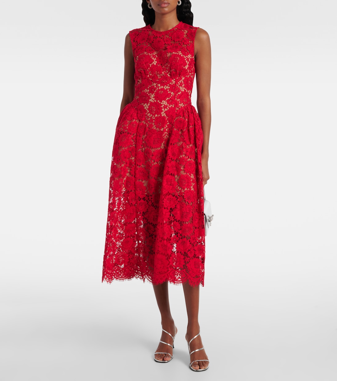 Floral lace cocktail dress | Self-Portrait