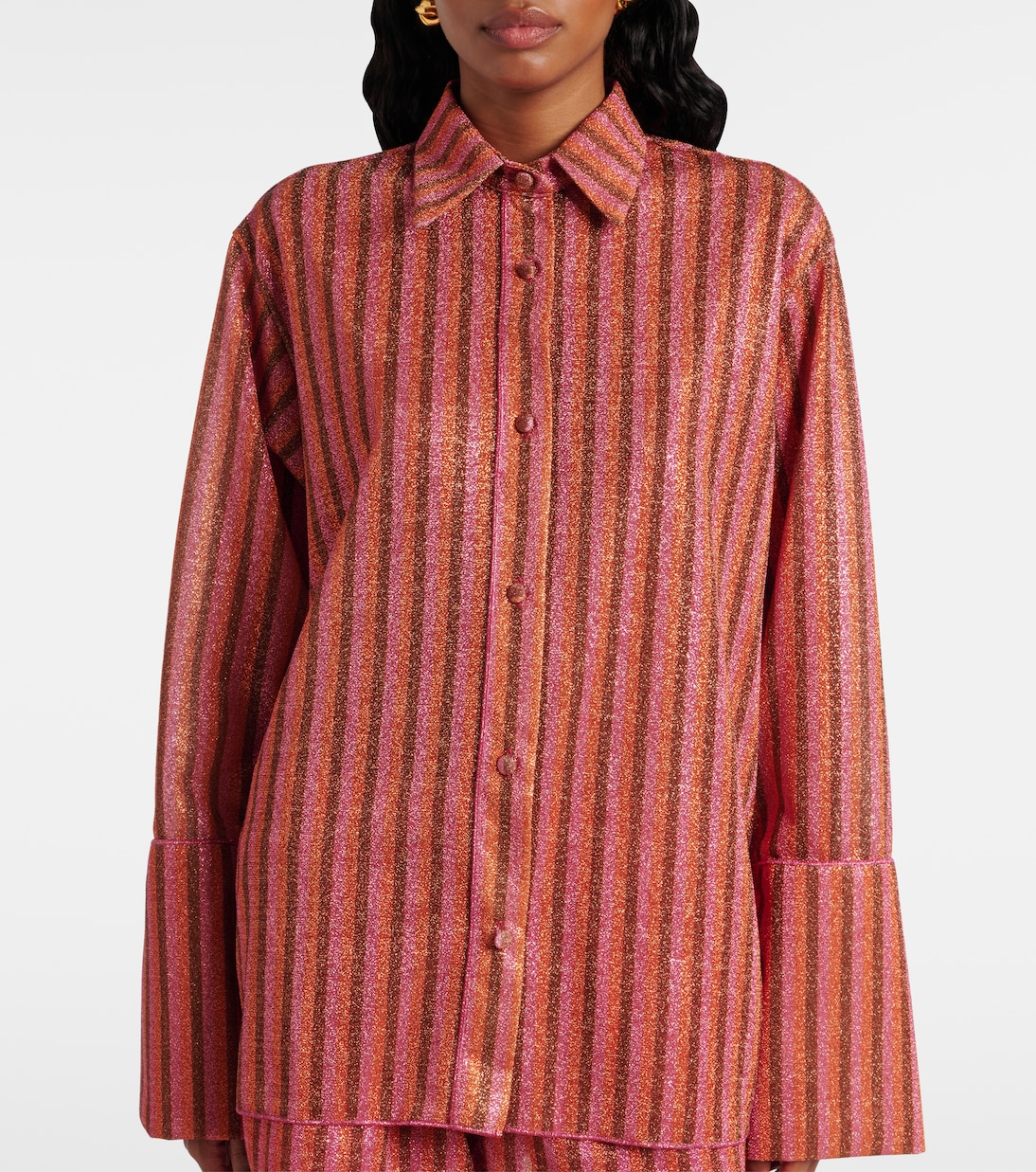 Lumière striped shirt | Oséree