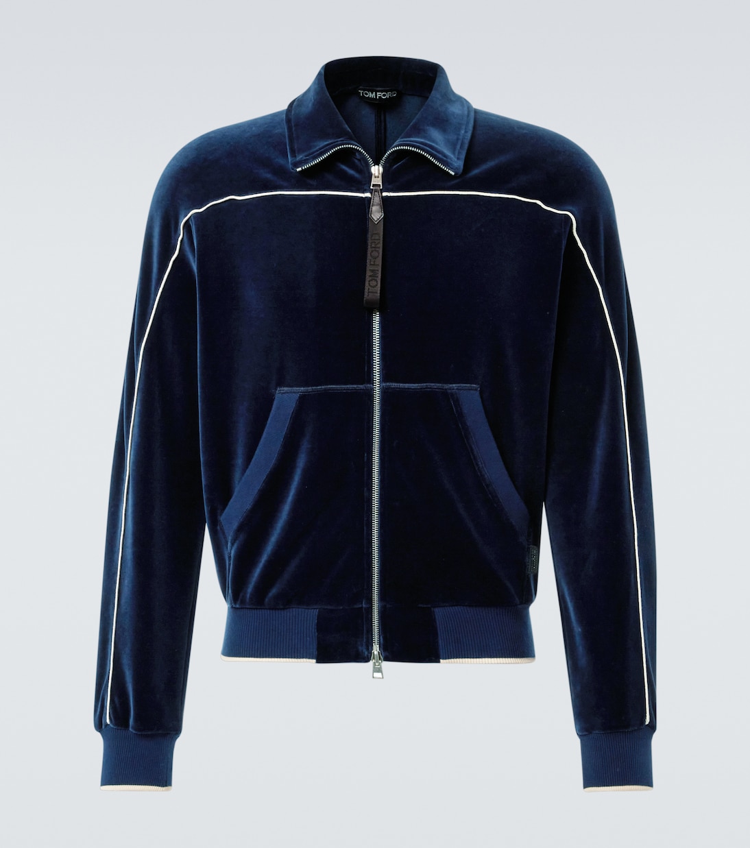 Cotton-blend velour track jacket | Tom Ford