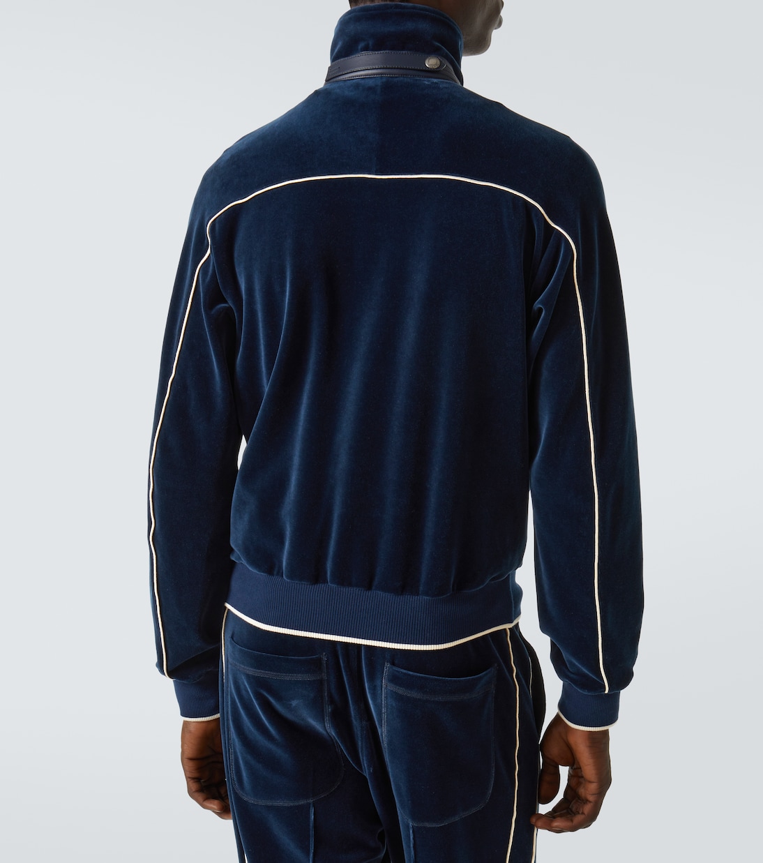 Cotton-blend velour track jacket | Tom Ford