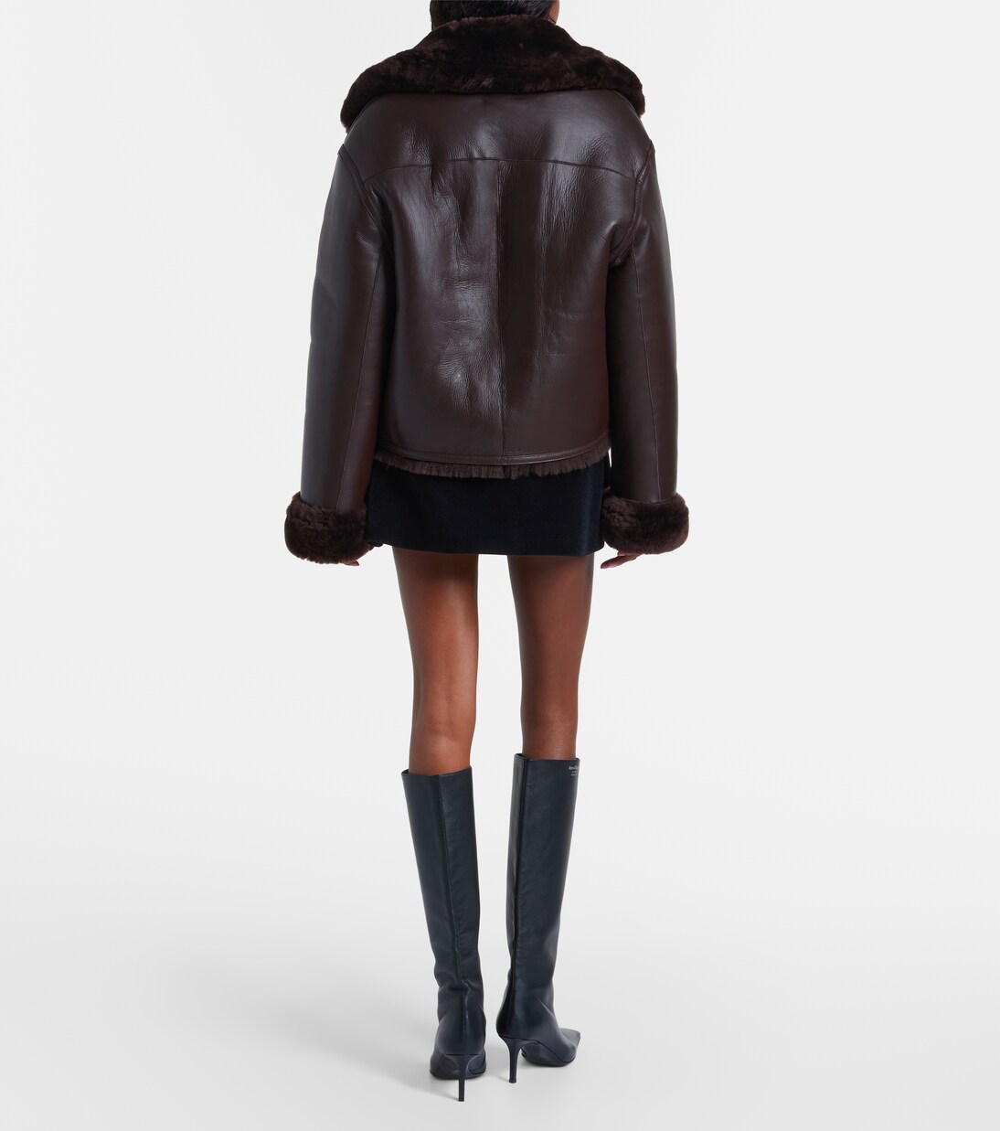 Wendbare Jacke aus Shearling | David Koma