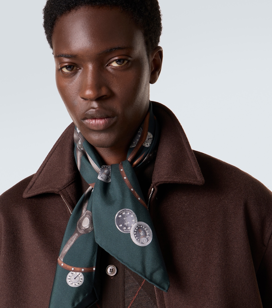 Printed silk tie | Ralph Lauren Purple Label