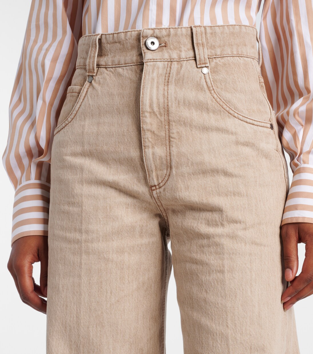 Wide-leg jeans | Brunello Cucinelli