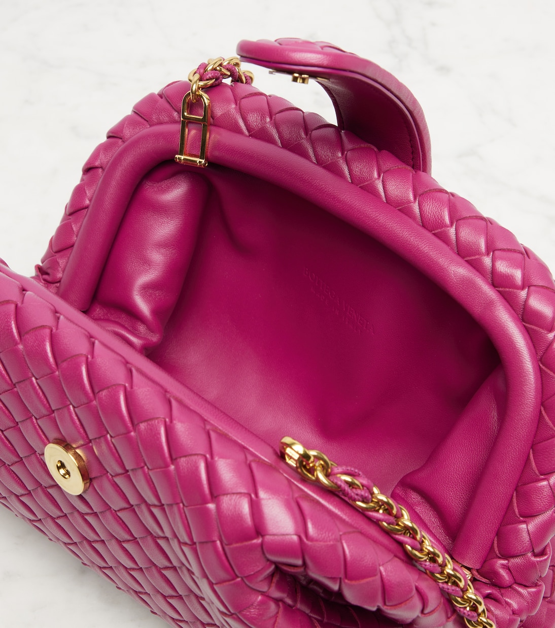 Lauren 1980 Small leather clutch | Bottega Veneta