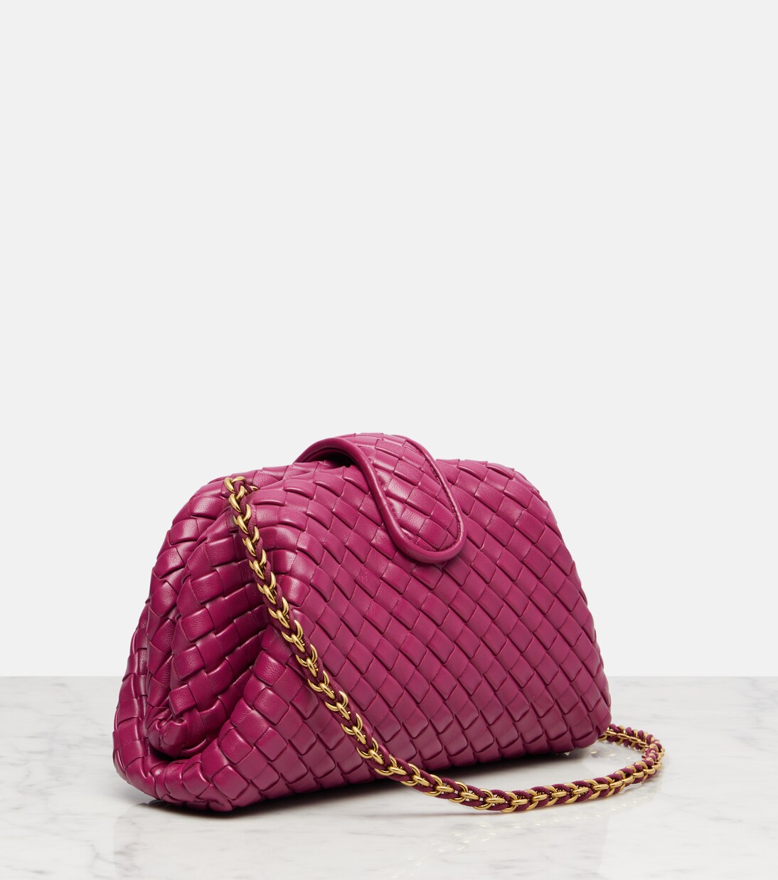 Lauren 1980 Small leather clutch | Bottega Veneta