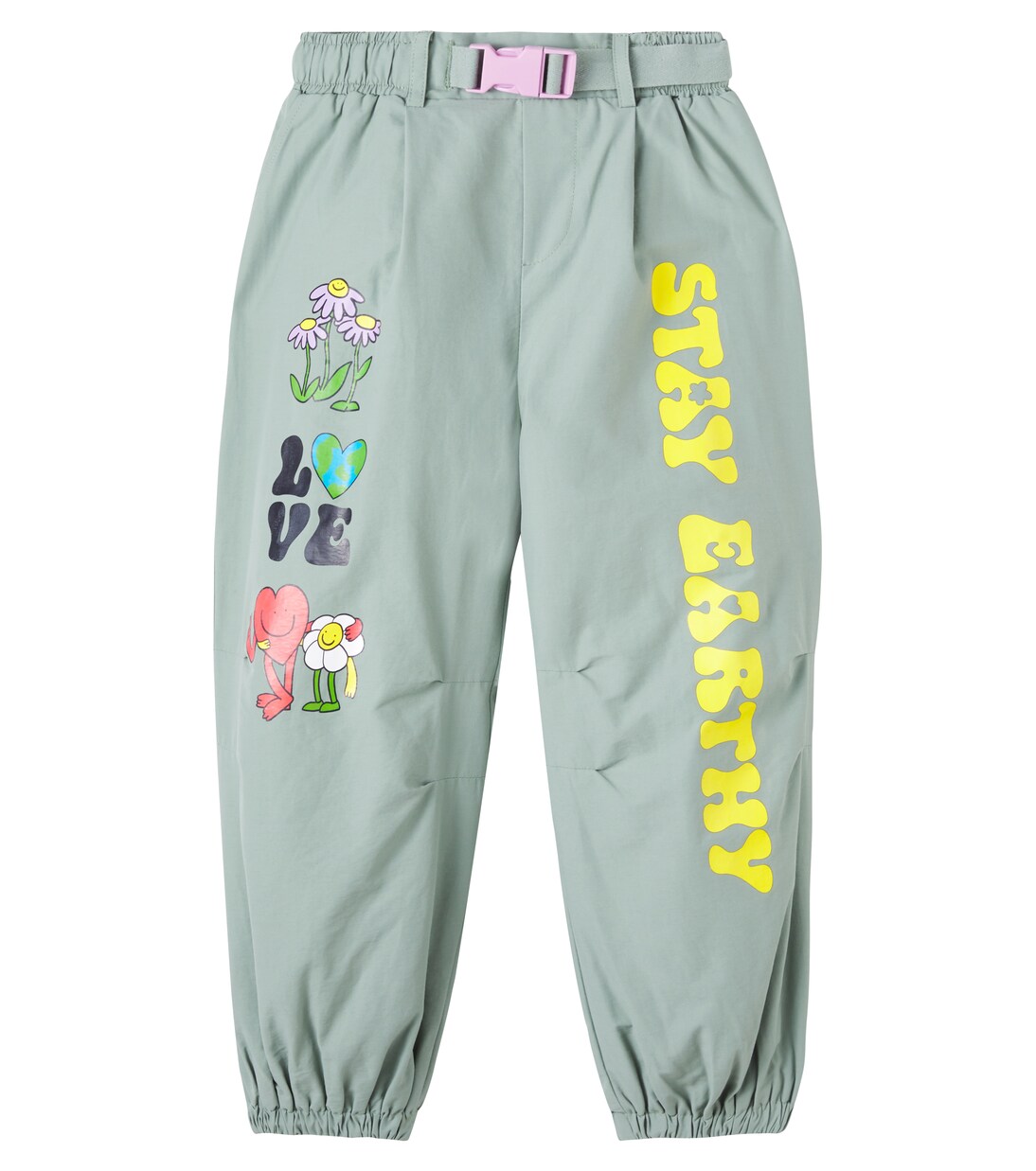 Printed cotton-blend pants | Stella McCartney Kids