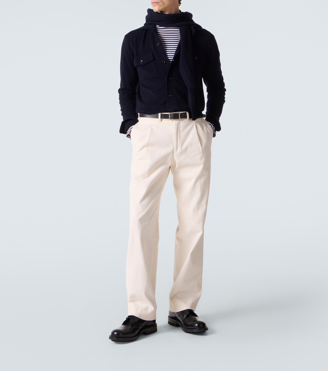 Wool and cashmere overshirt | Allude