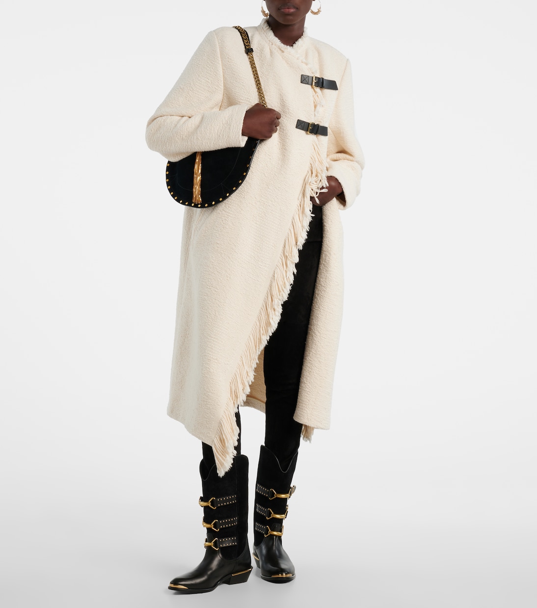 Westernstiefel Mexia aus Veloursleder und Leder | Isabel Marant