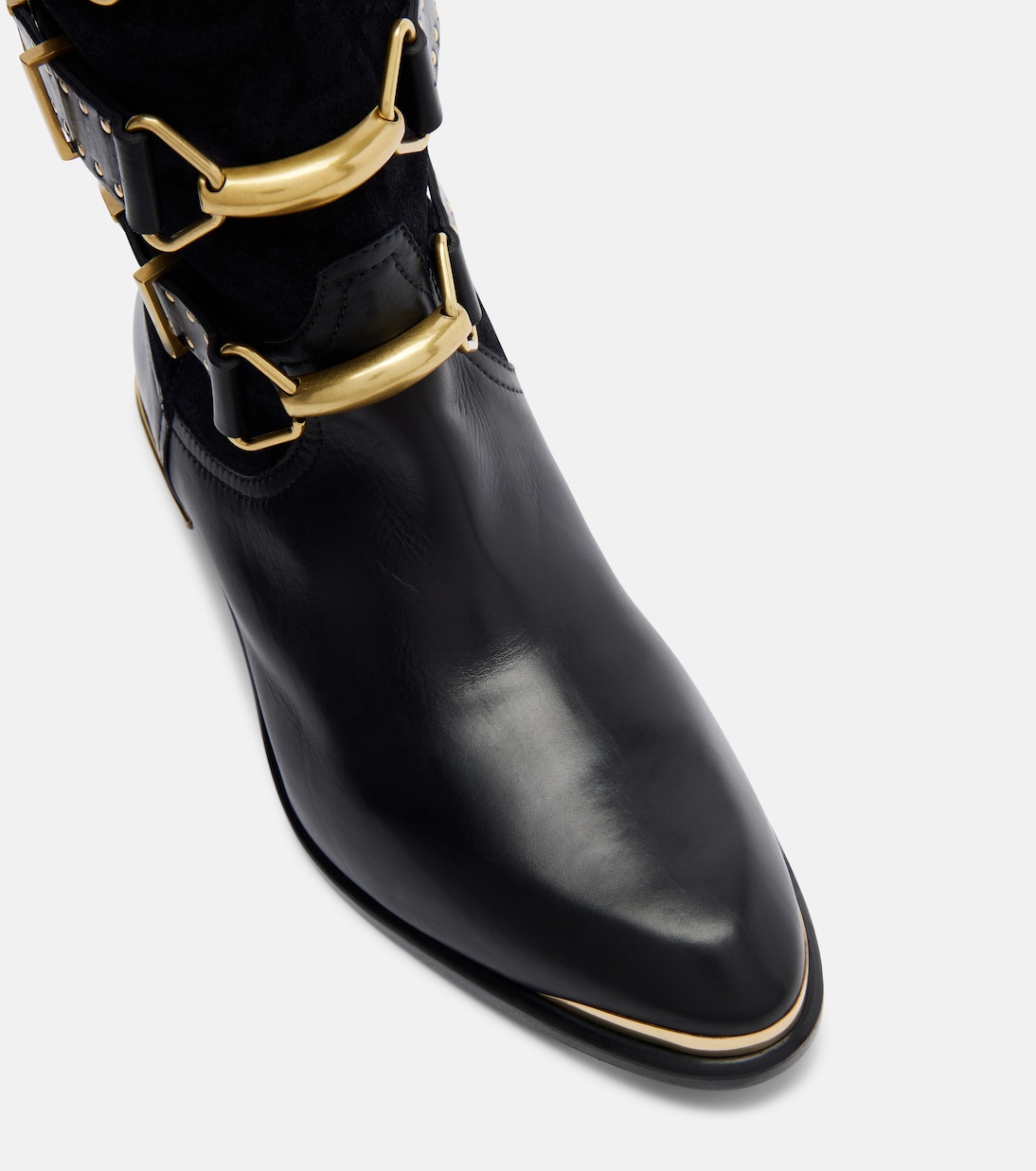 Westernstiefel Mexia aus Veloursleder und Leder | Isabel Marant