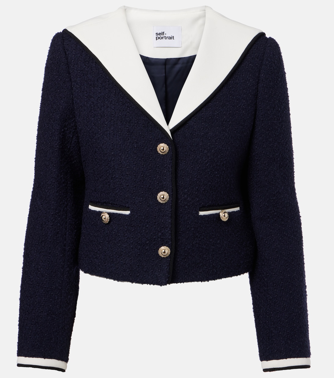 Jacke aus Bouclé | Self-Portrait