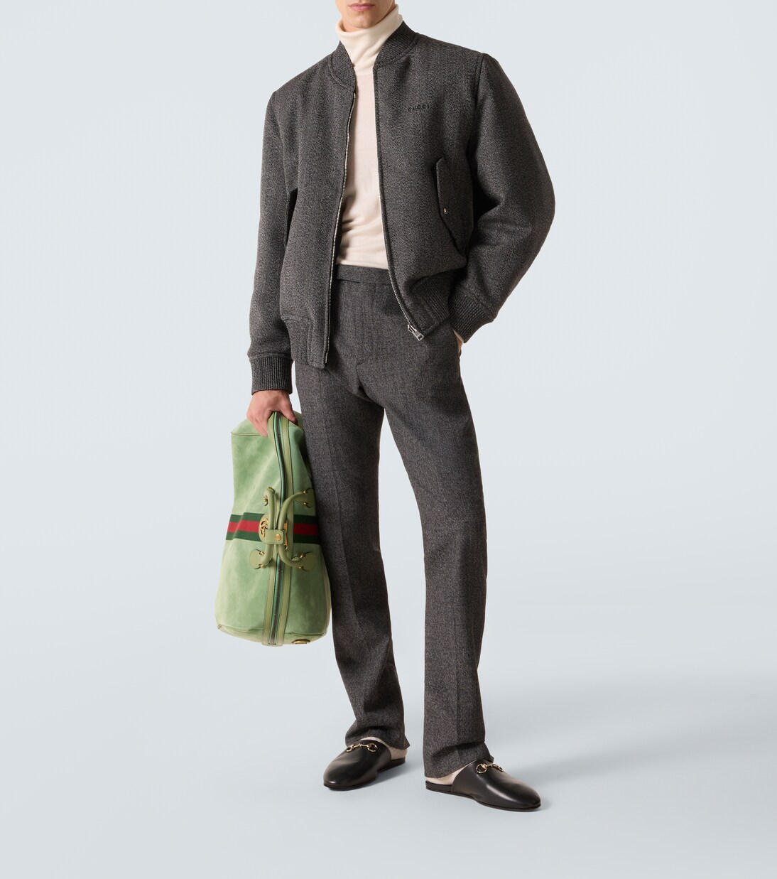 Veste bomber en laine | Gucci