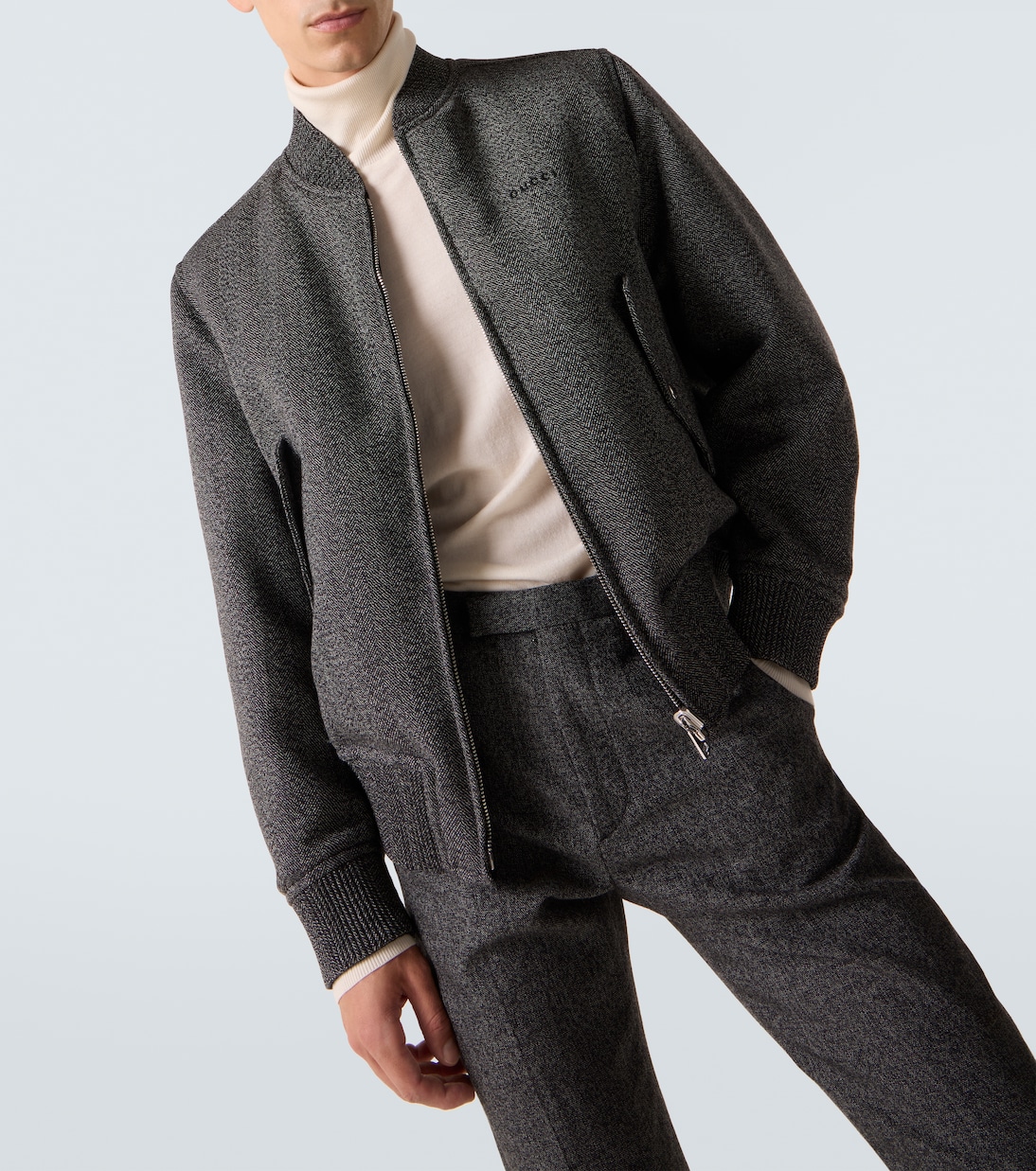 Veste bomber en laine | Gucci