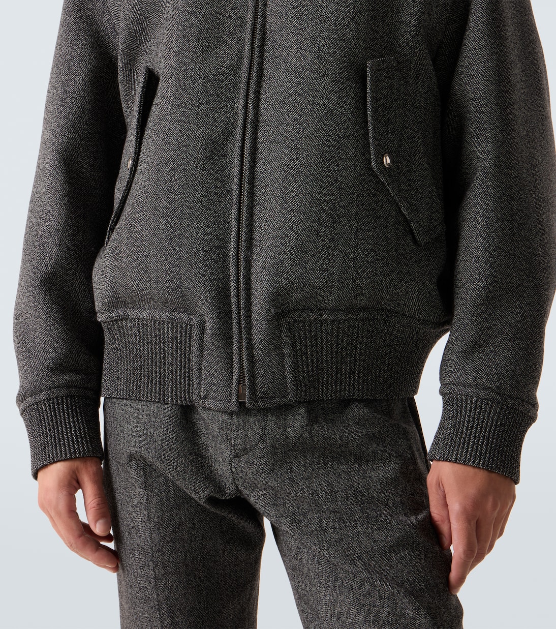 Veste bomber en laine | Gucci