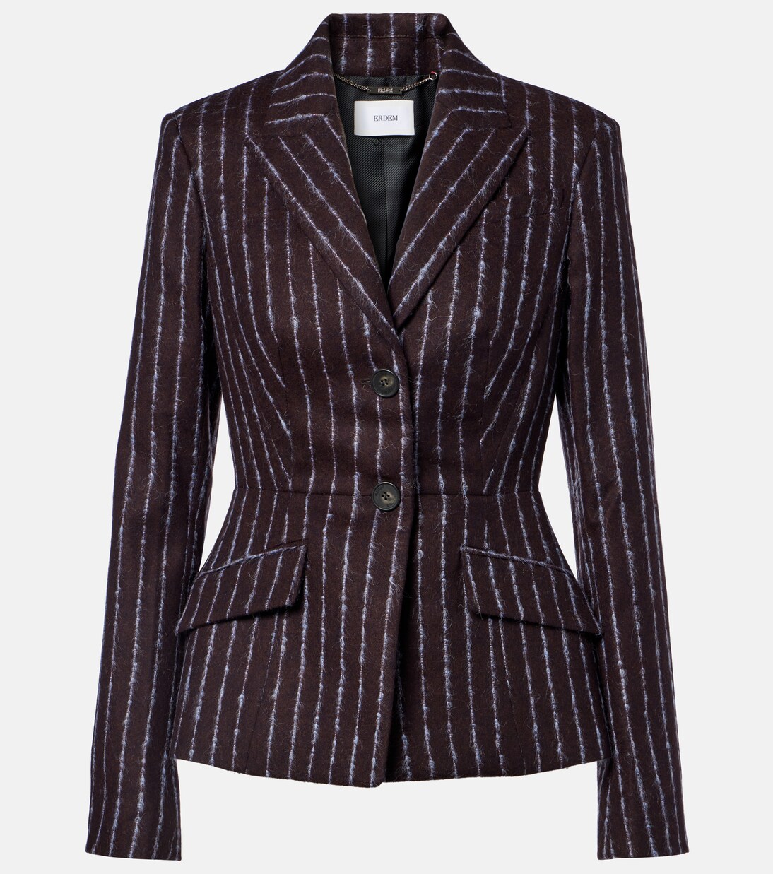 Blazer aus Wolle und Mohair | Erdem